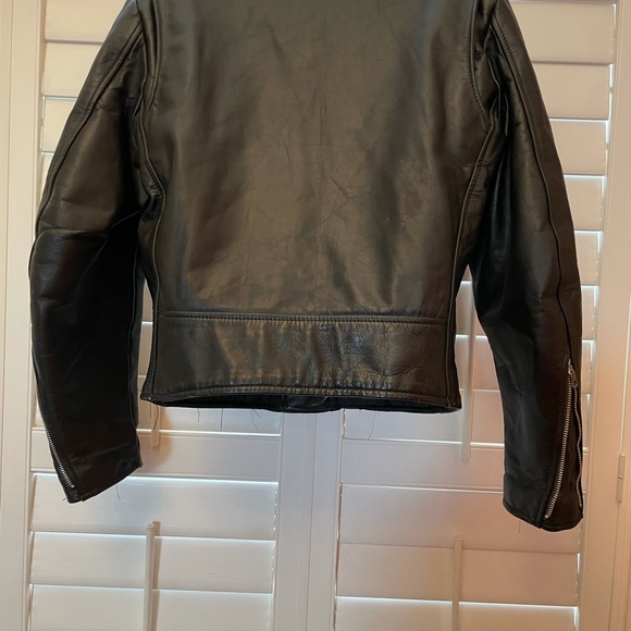 Men’s vintage leather jacket - Picture 4 of 10